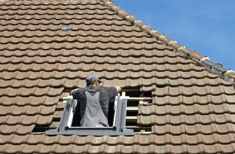 Pose de velux - Le Merlerault